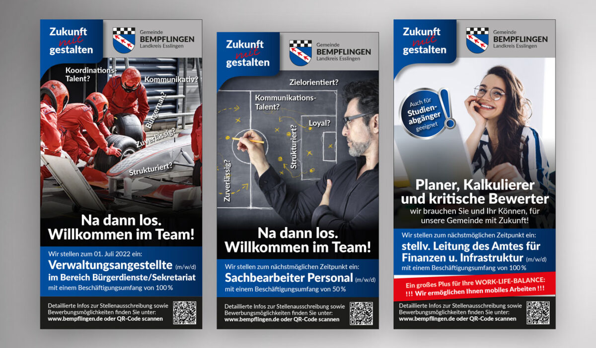 Gemeinde Bempflingen - Stellenanzeigen